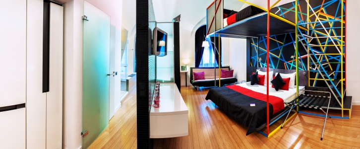 Bohem Art Hotel - Deluxe Quadruple Room