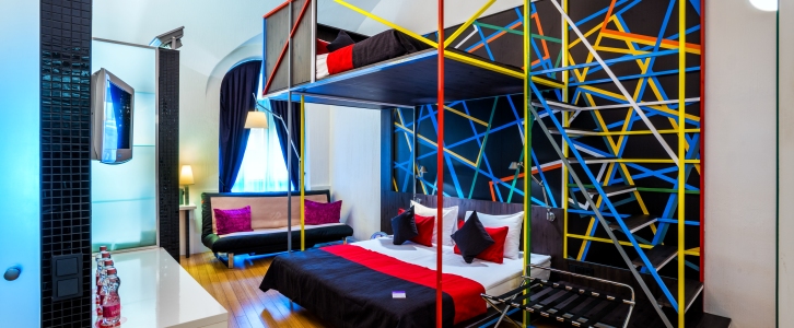 Bohem Art Hotel - Deluxe Quadruple Room